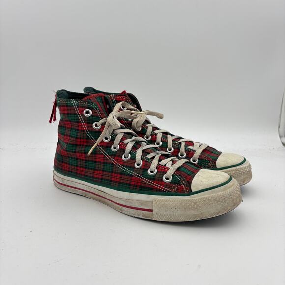 Converse Other - Vintage 90s Converse Chuck Taylor All Star Sneakers Shoes Men's 8.5 Christmas